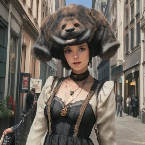 Surreal CGI Glamour: A Kate Greenaway Revival