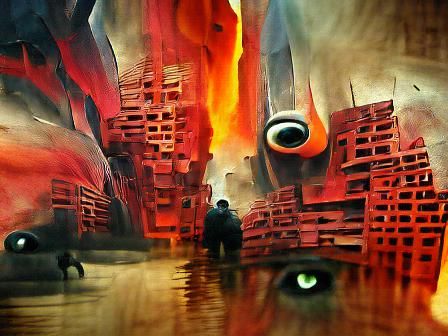 Fear Eye Macro in Heavy Metal Style