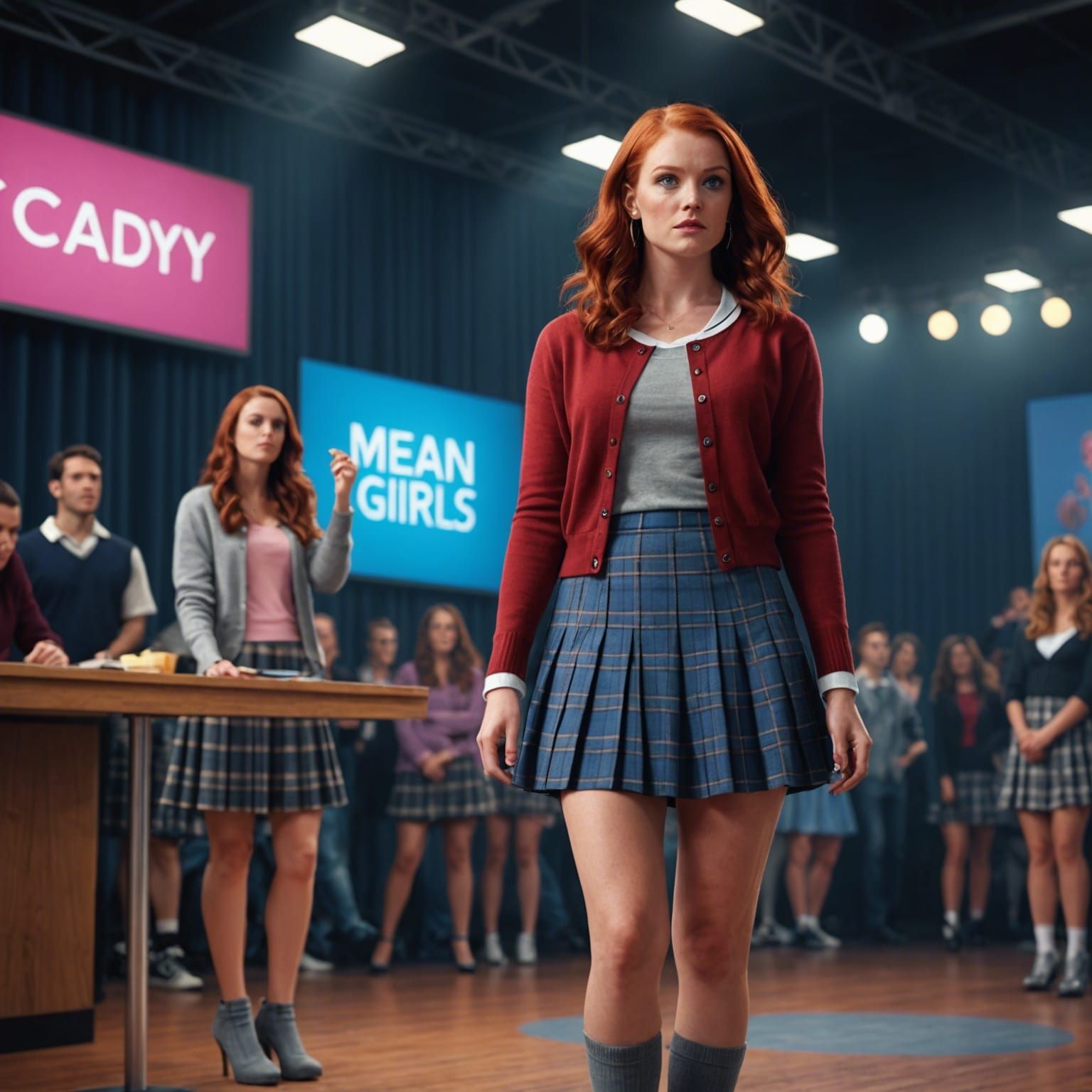 Actress as Cady Heron in Mean Girls Stage Show