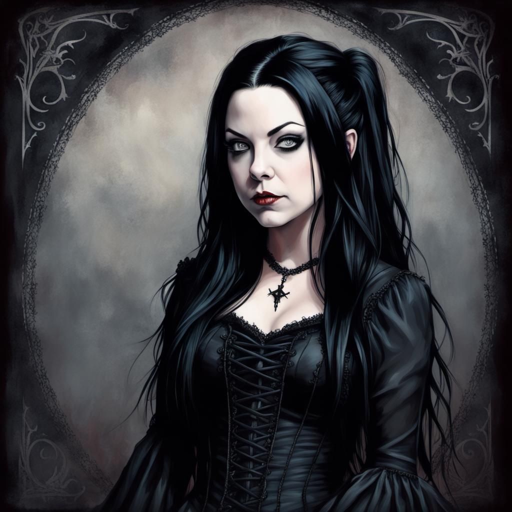 Gothic Portrait of a Woman