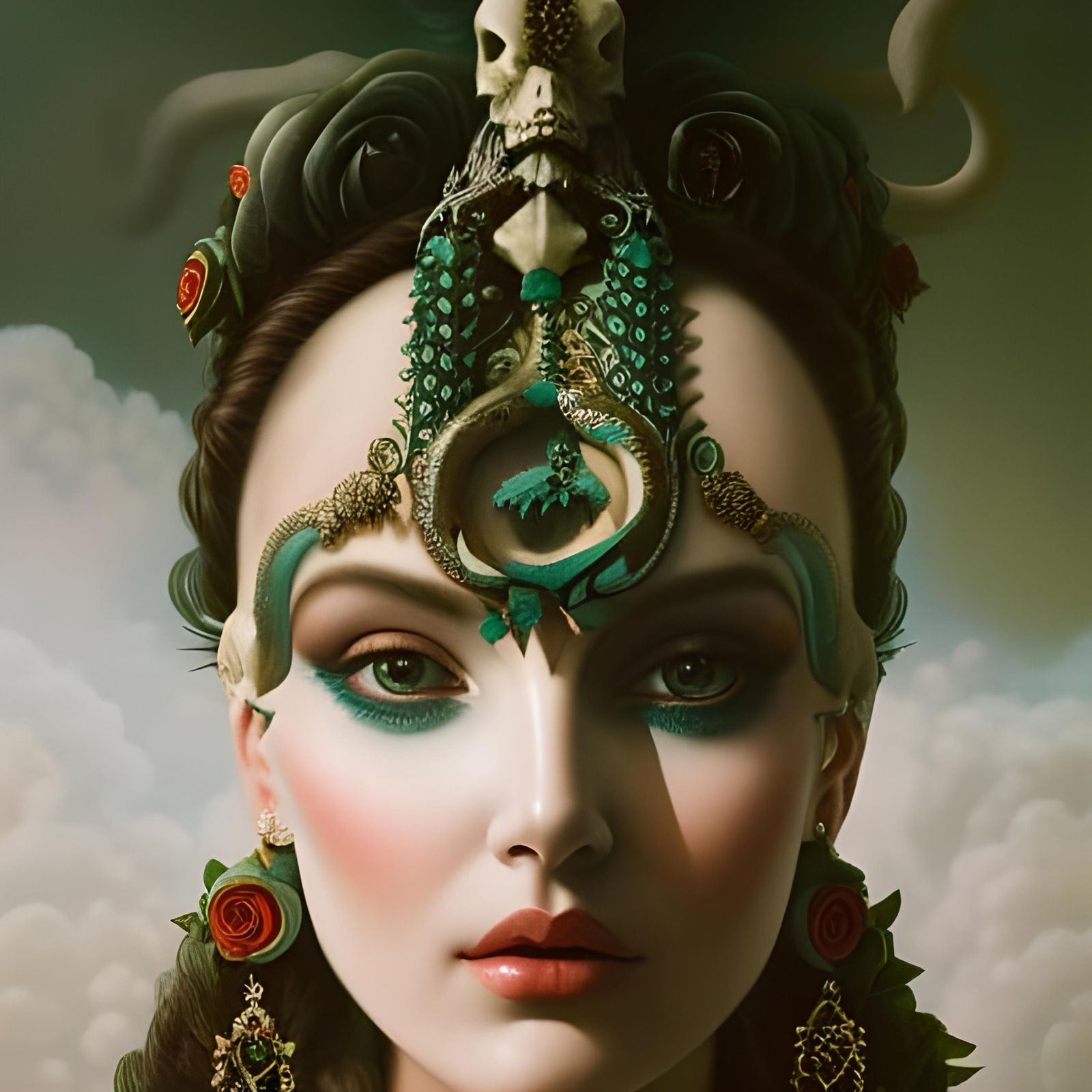 big, fat, curvey, dominant tattoo covered girl in a Mint Cre...