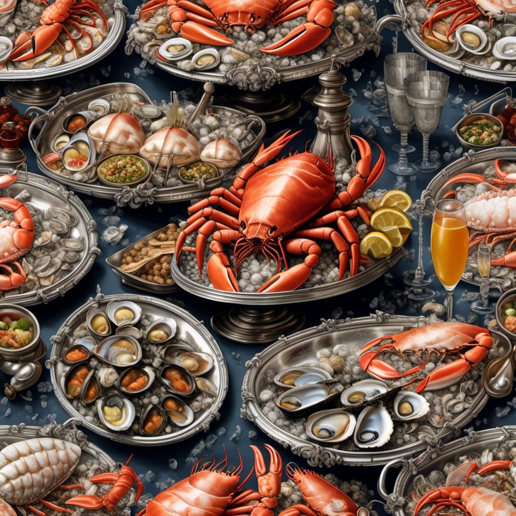 Your seafood order is here