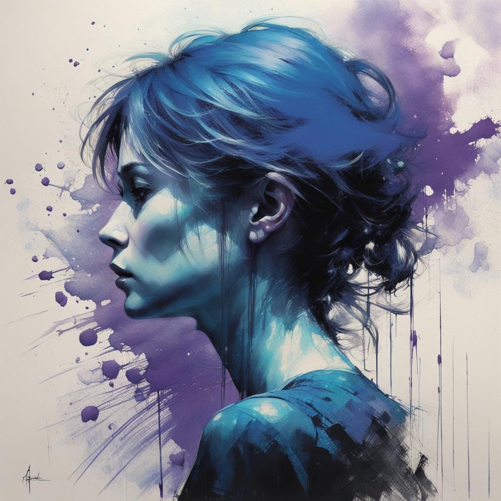 Mesmerizing Silhouette with Lion in 3D Illustration