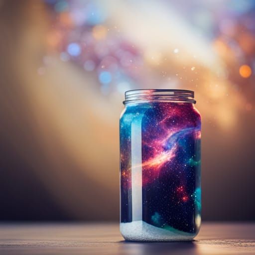 Galaxy in a Jar: Professional Photography