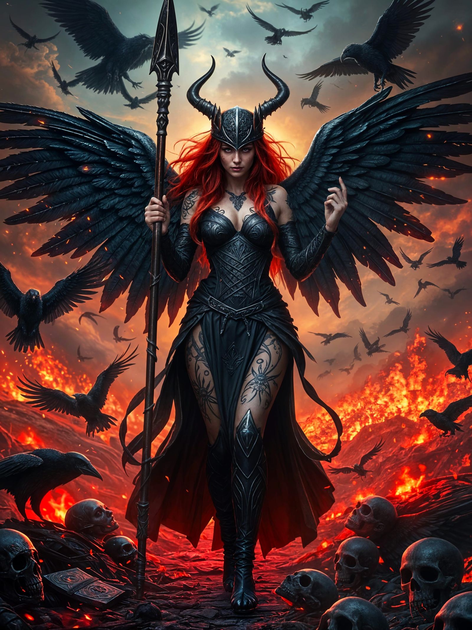 The Morrìgan, Goddess of War