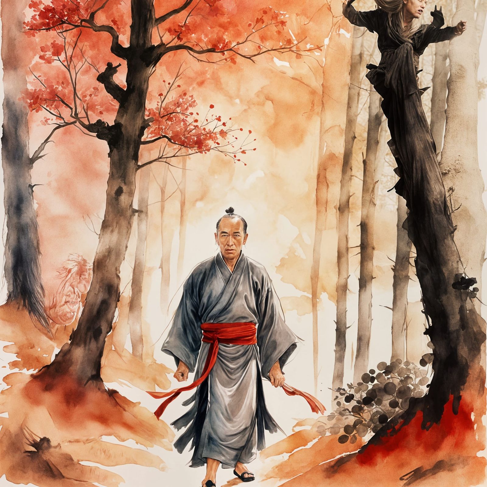 David Carradine as Kwai Chang Caine in Kung Fu