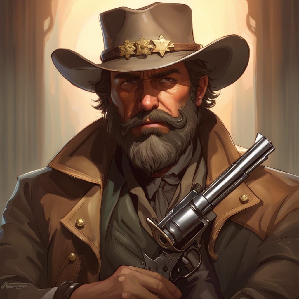 Sheriff with revolver 🔫