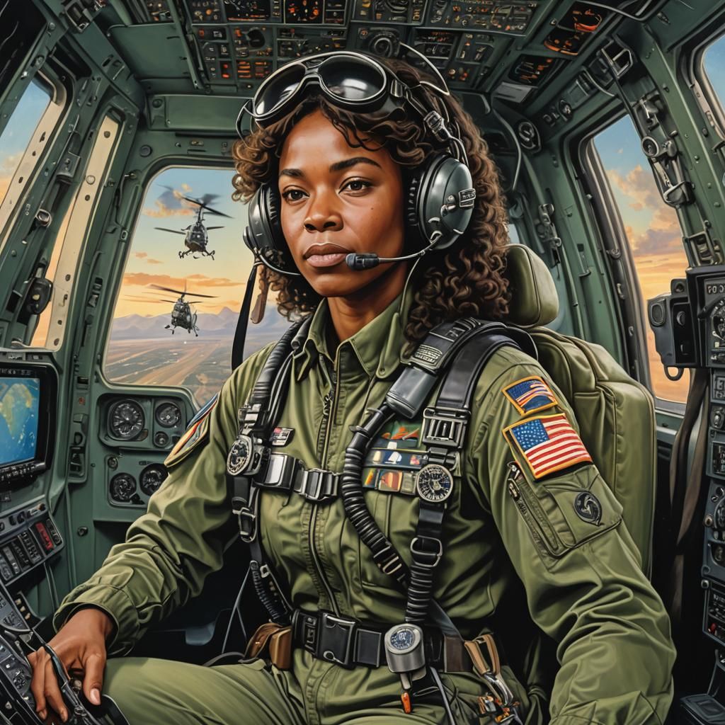 Marcella Hayes: First Black Female Helicopter Pilot