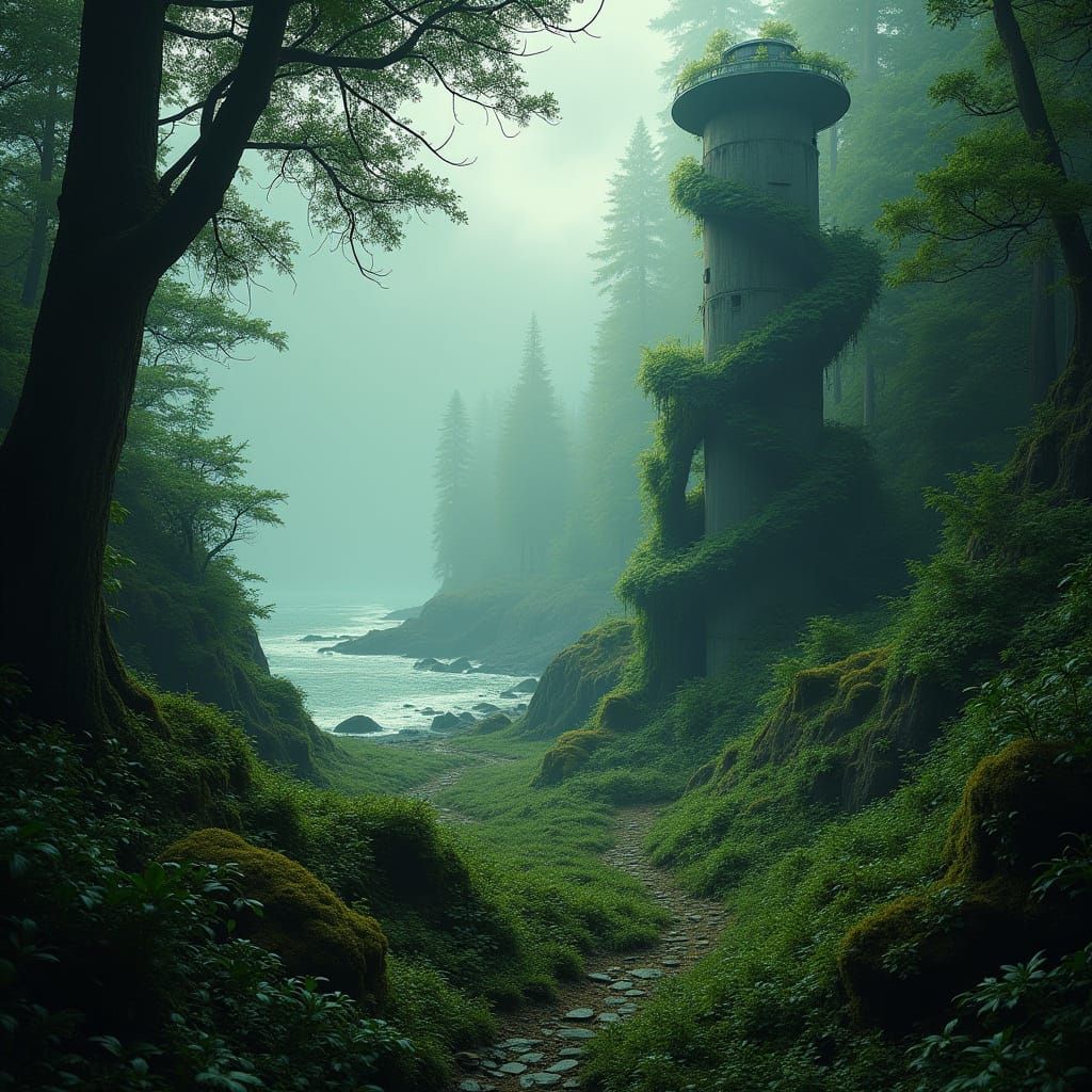 Mysterious Coastal Wilderness Reclaimed by Nature