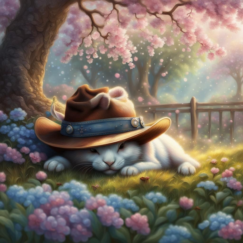 Sleepy bunny