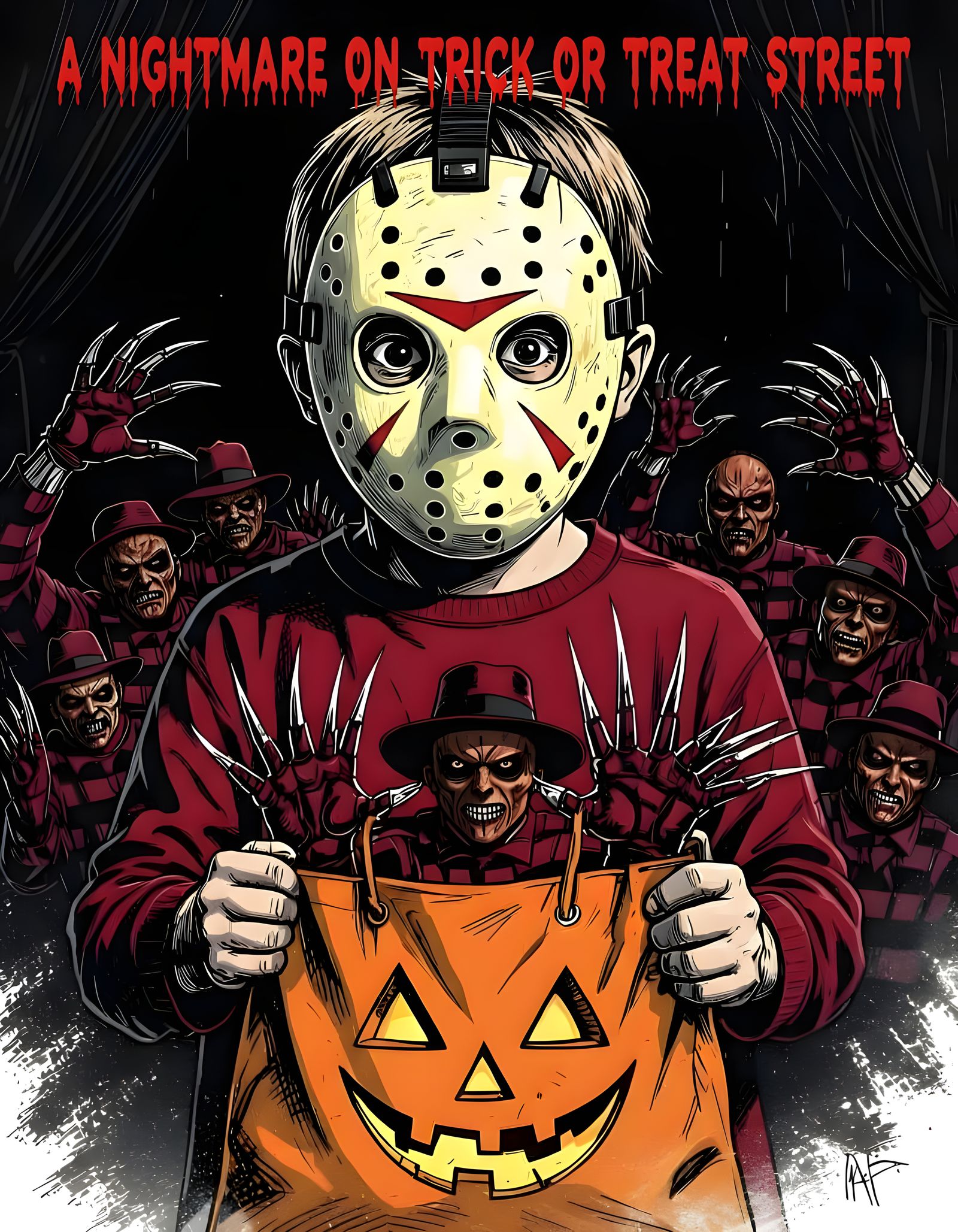 Horror Icons Emerge from Trick or Treat Bag
