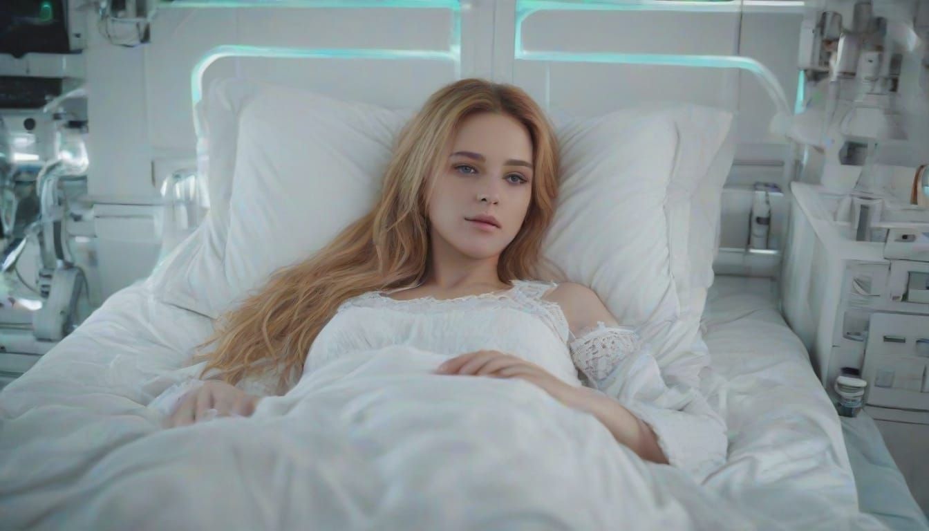 Future Pregnancy in a Fantastical Medical Room