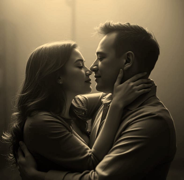 Ethereal Romance in Soft Focus, Vintage Aesthetic