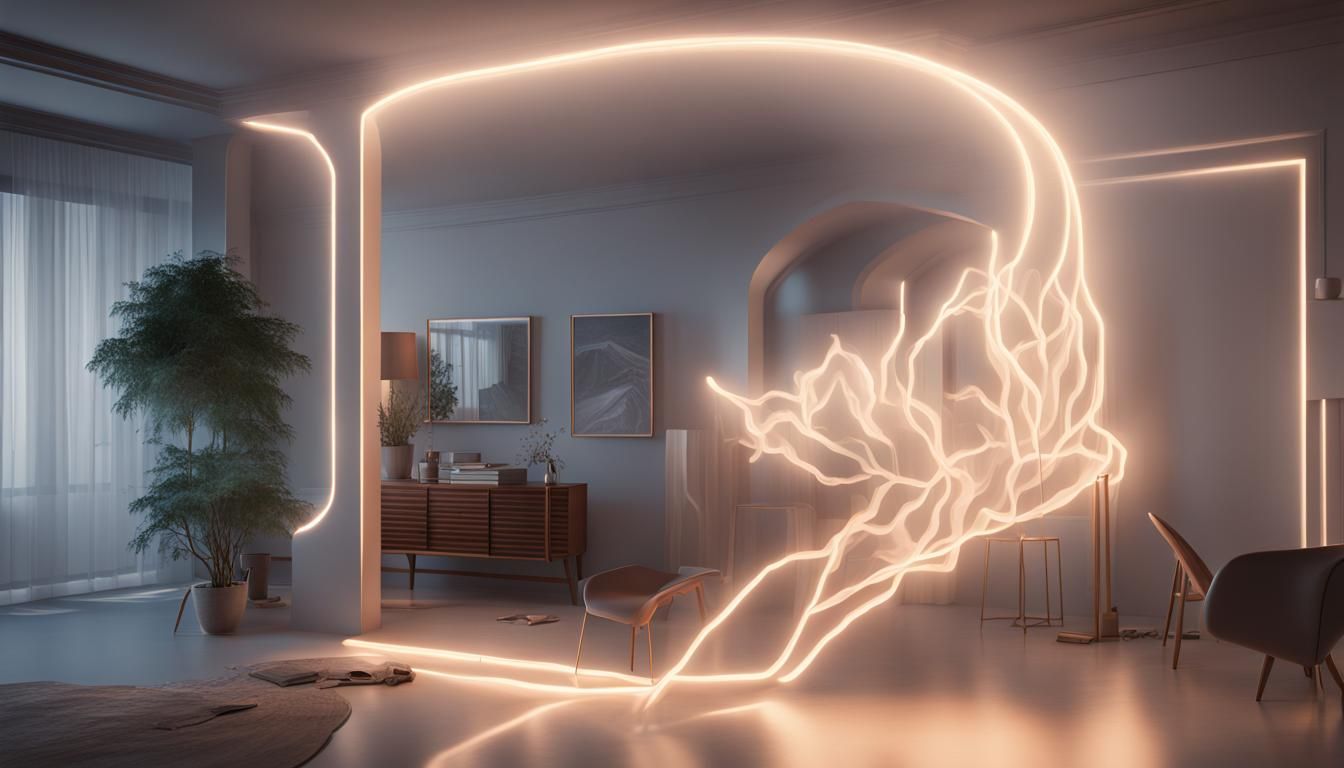 Volumetric Lighting Concept Art in 8k Resolution