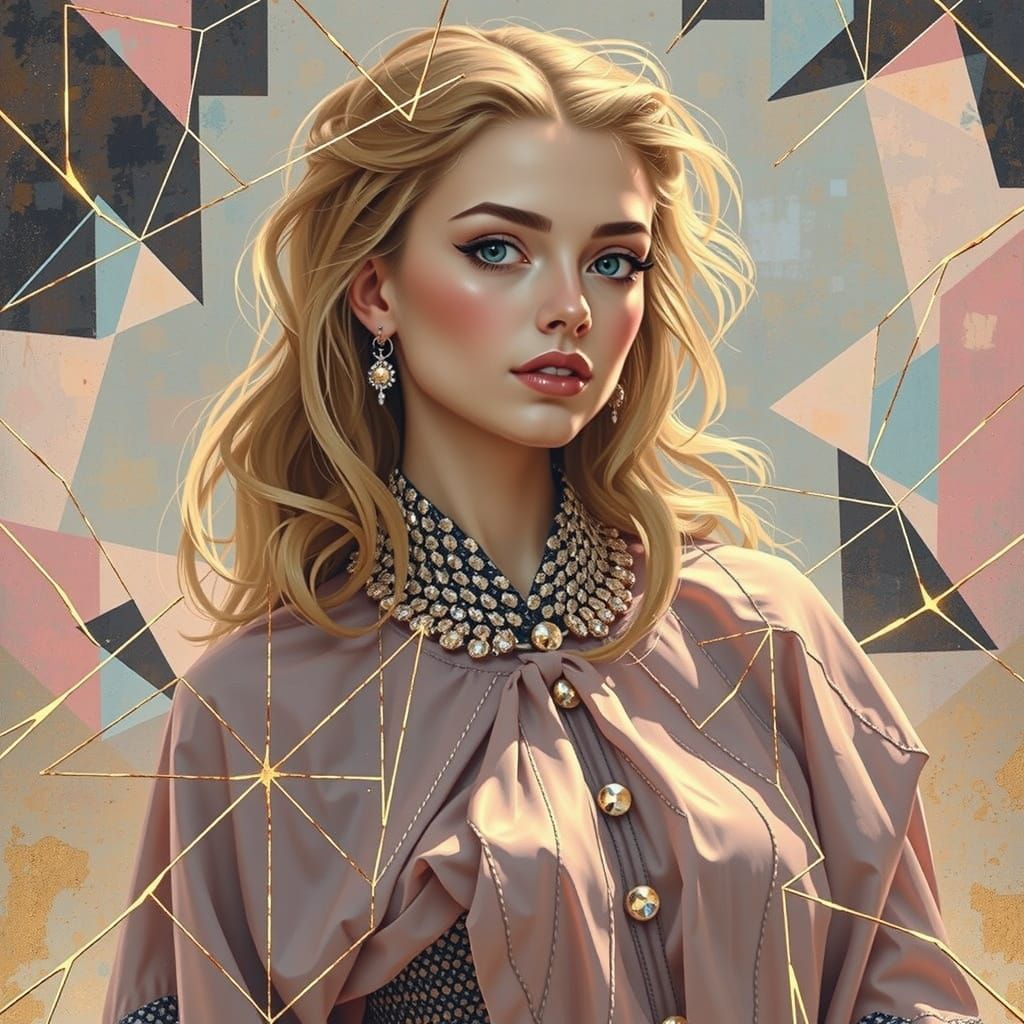 Geometric Abstraction with Bold Shapes and Lines