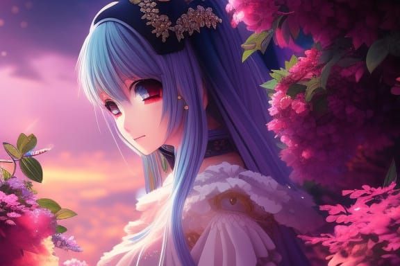 Magical Anime Stars with Intricate Details