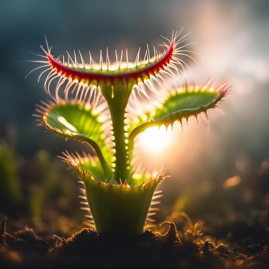 Magical Venus Flytrap in Divine Sunshine