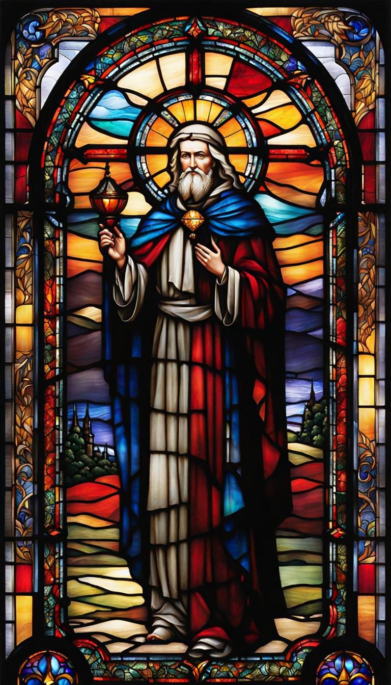 Gothic stained glass