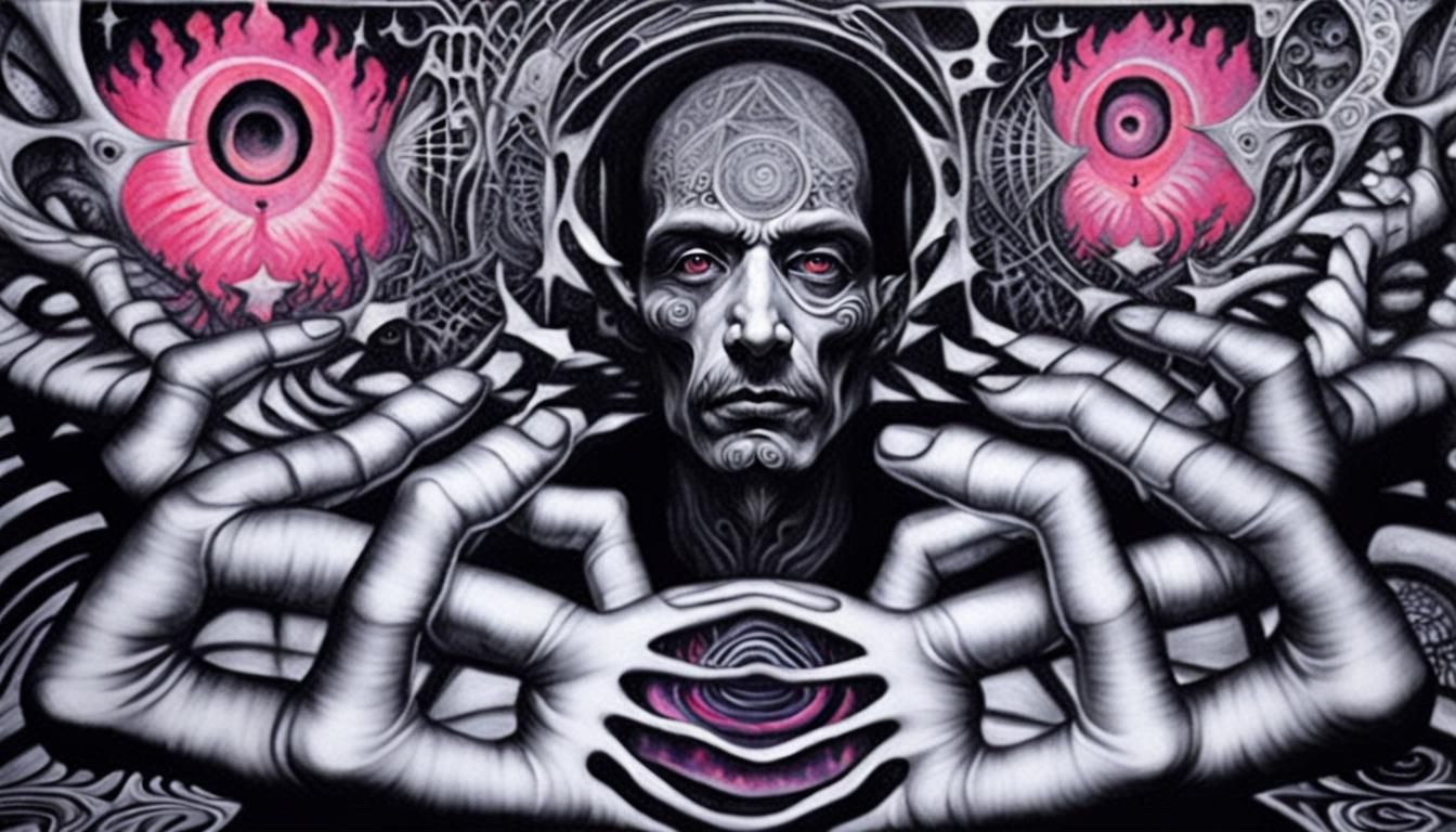 Psychedelic Horror Masterpiece in Gothic Colors