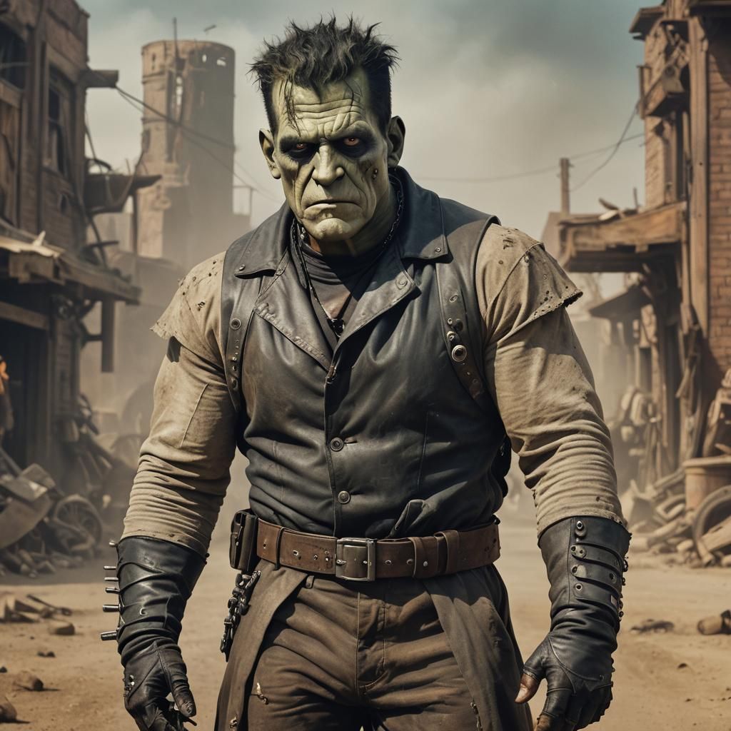 Frankenstein's Monster as Mad Max Character
