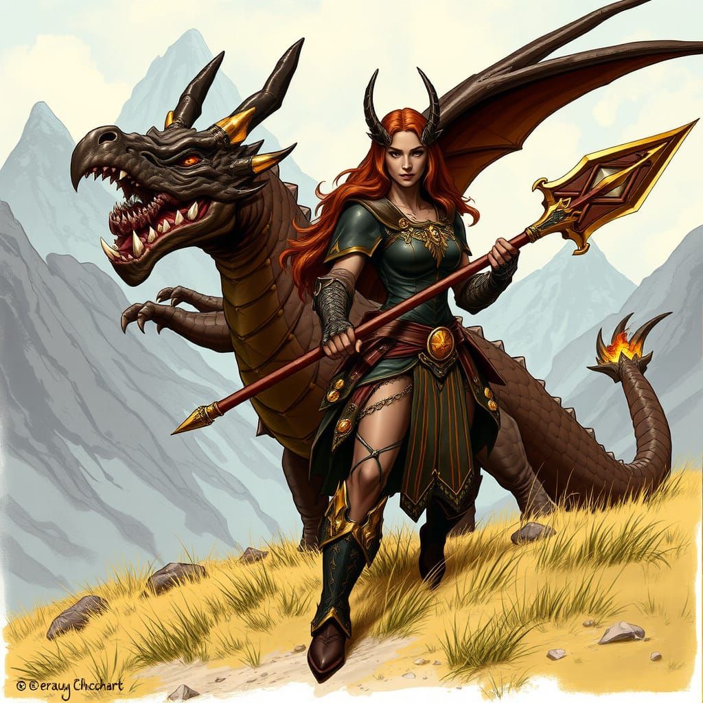 Seraya Leads Pyrrhion: A Fantasy Commander's Journey