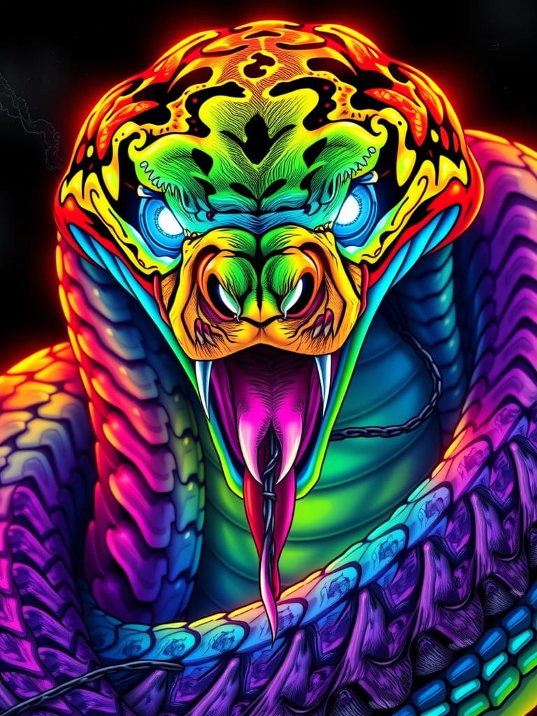 Rainbow Serpent World in Comic Book Art