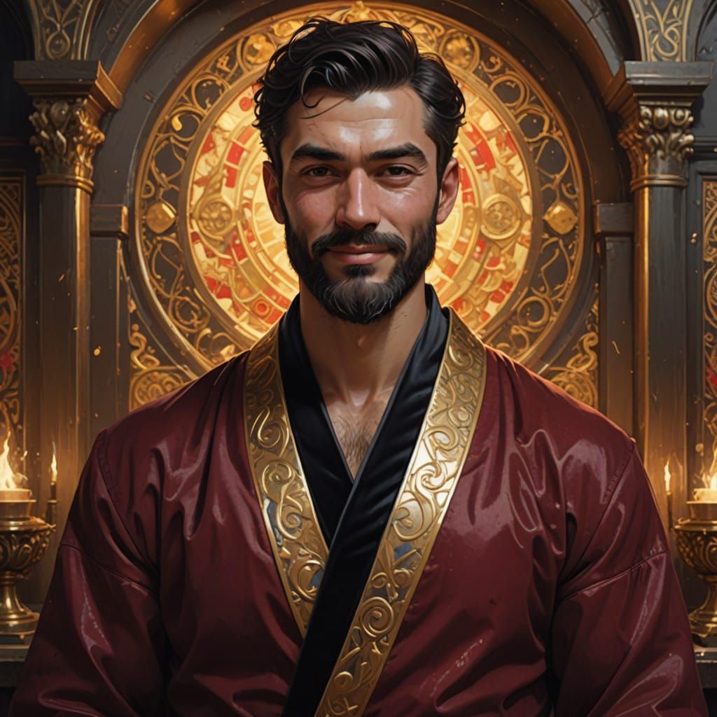 Radiant Sultan in Splendid Daylight