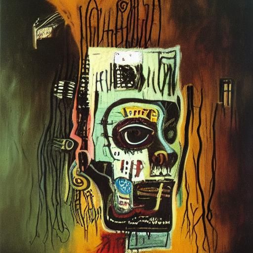 Sleepy Hollow: Basquiat, Dali, Gammell Inspired Art