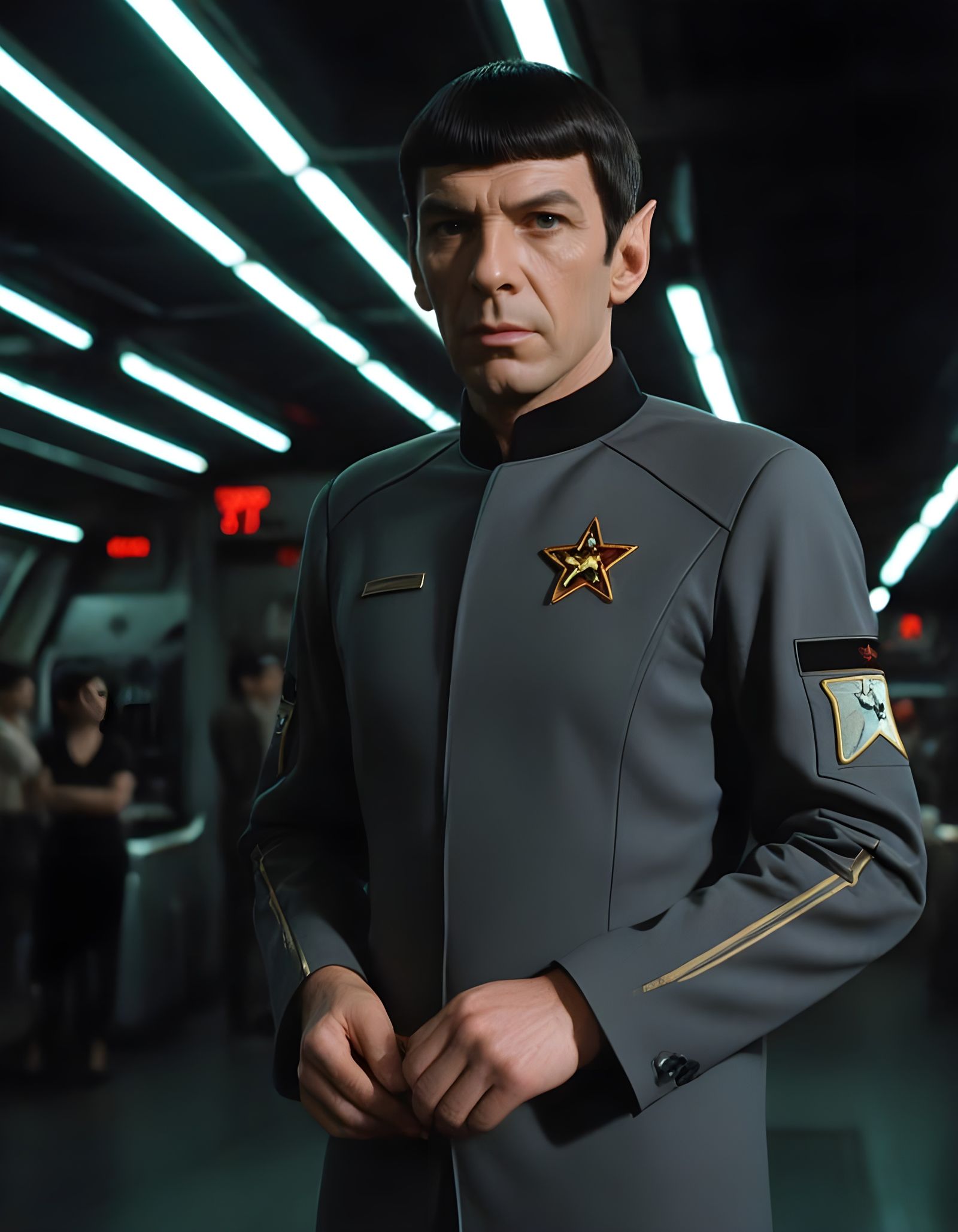 Soviet Spock Commands Enterprise in Gritty Retro-Futurism