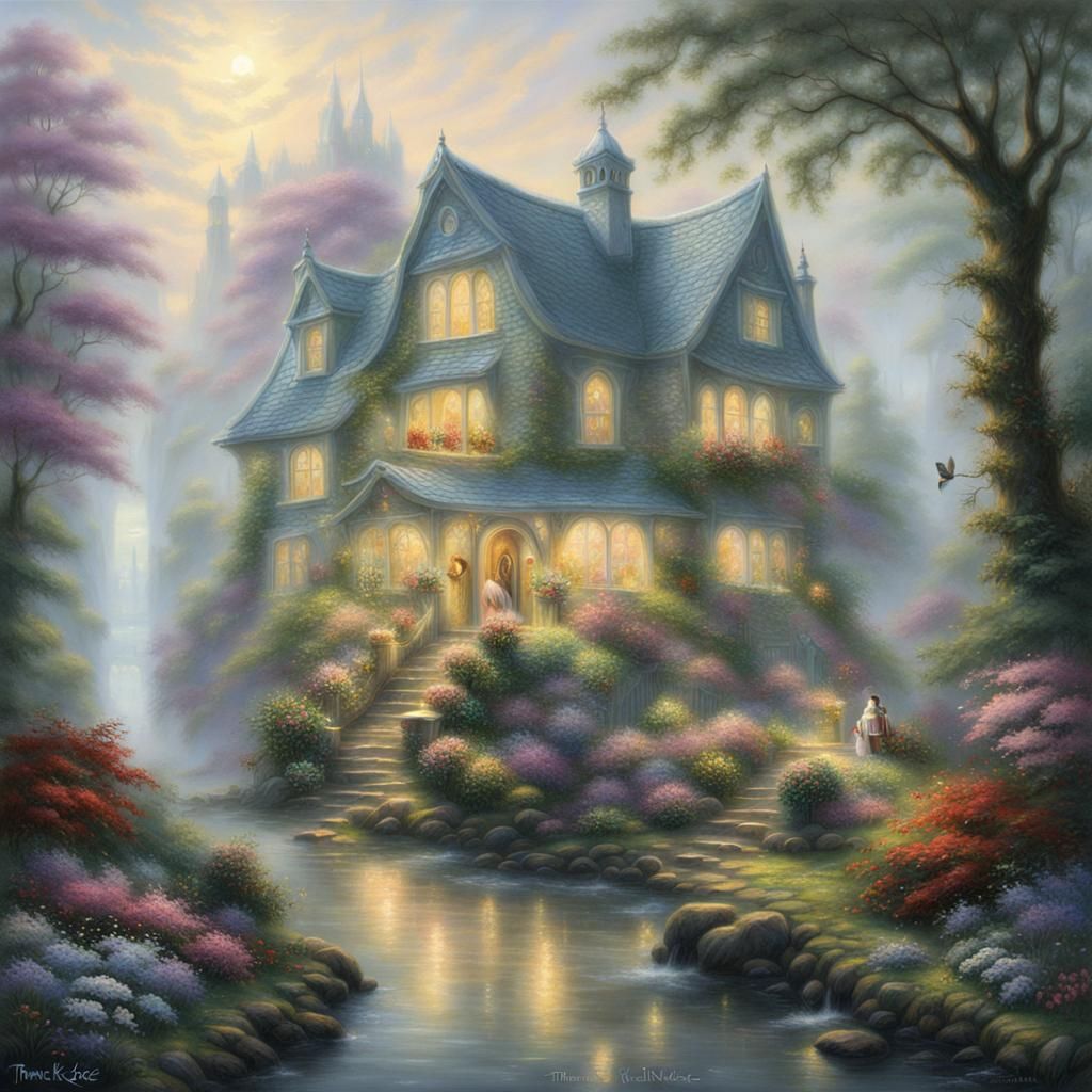 Ethereal Mythical Pet in a Dreamscape