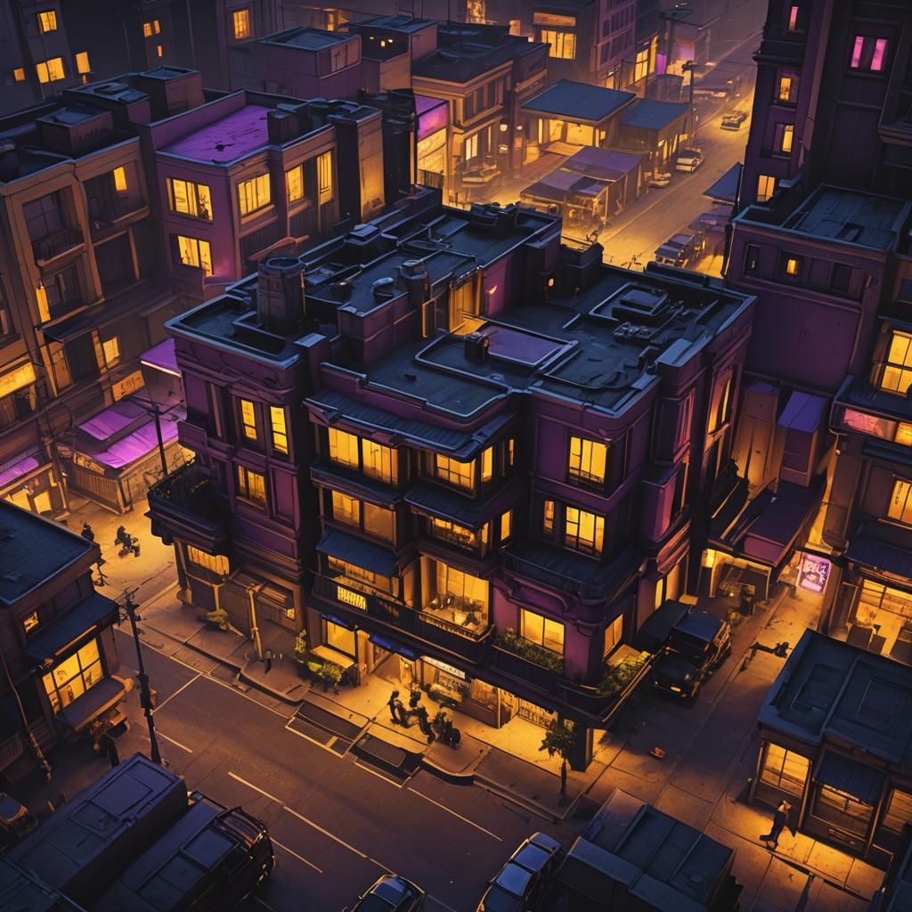 Black Ops Invade Los Santos: Dark Fantasy Art