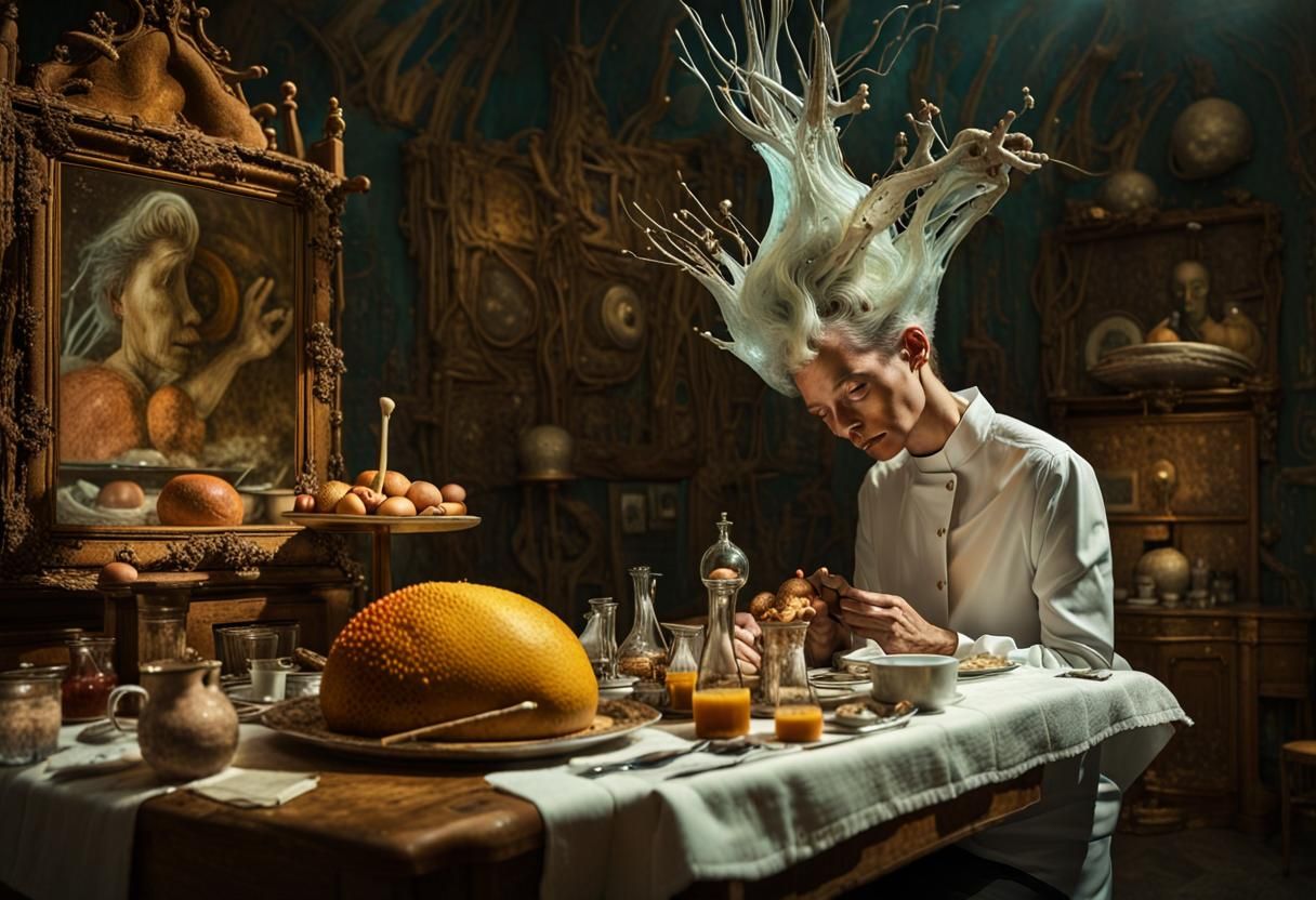 Magical Biological Life in Dreamy Surrealism