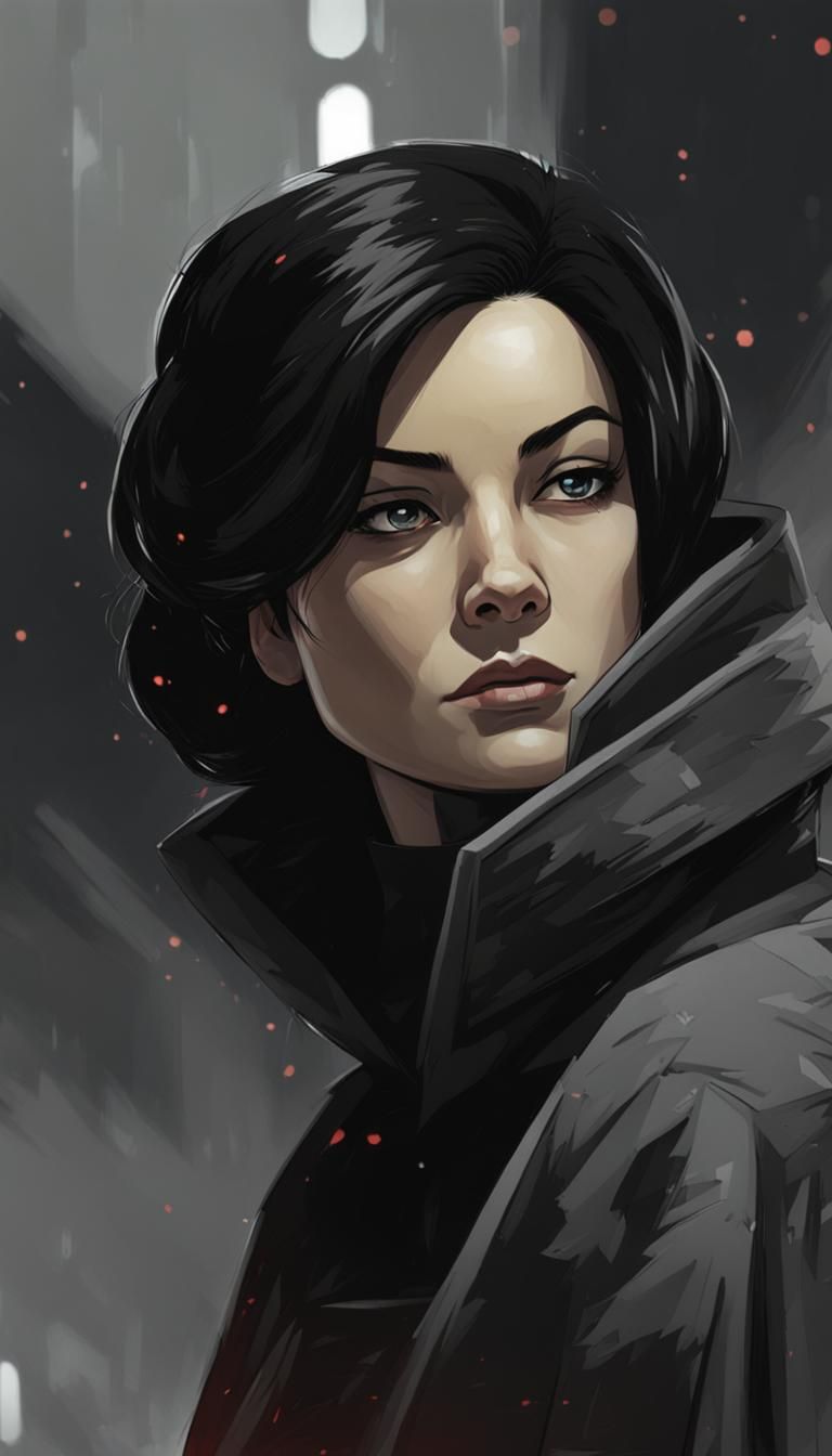 Star Wars Imperial Spy in Comic Style