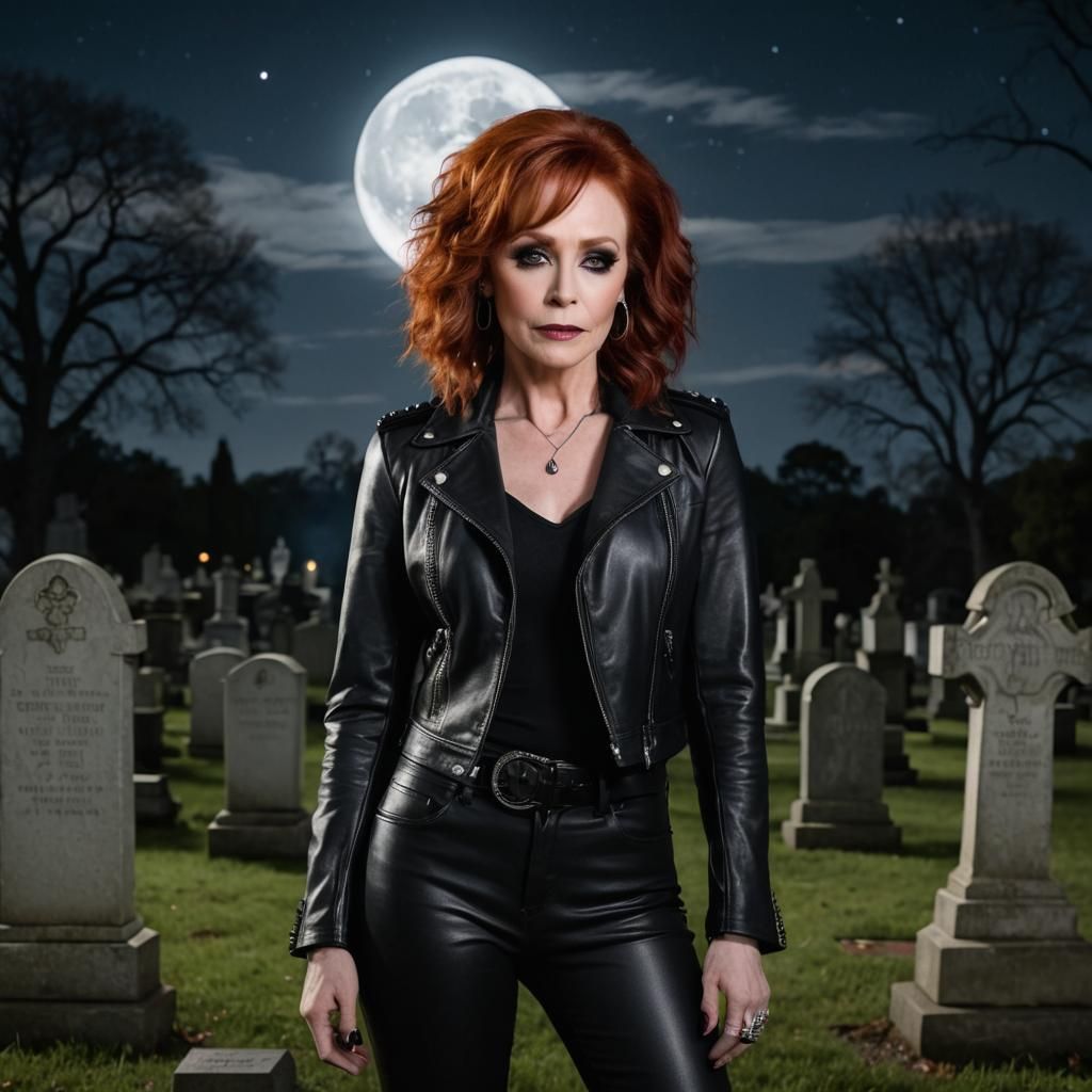 Goth Girl in Cemetery: Professional Photography