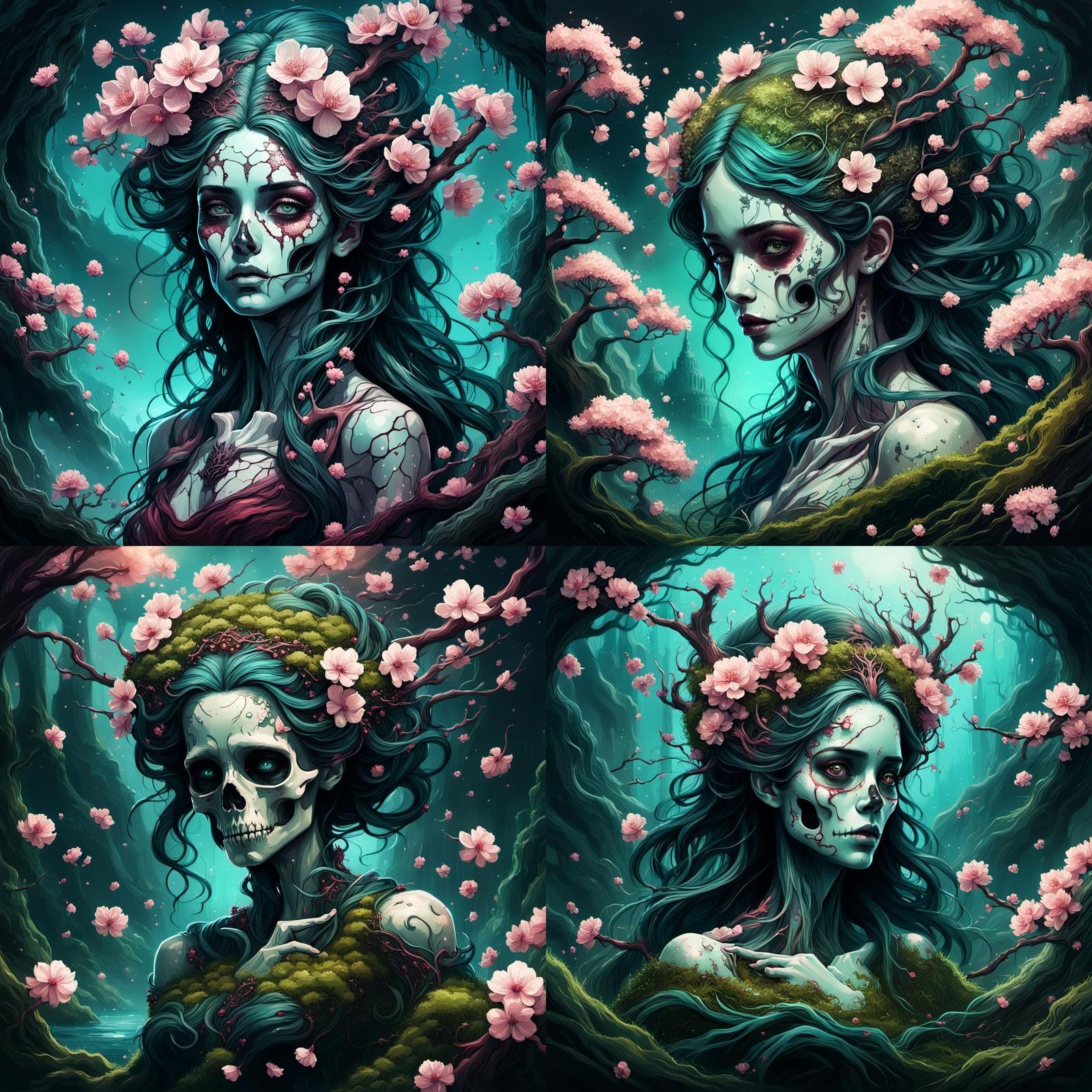 Persephone, Queen of Underworld and Vegetation