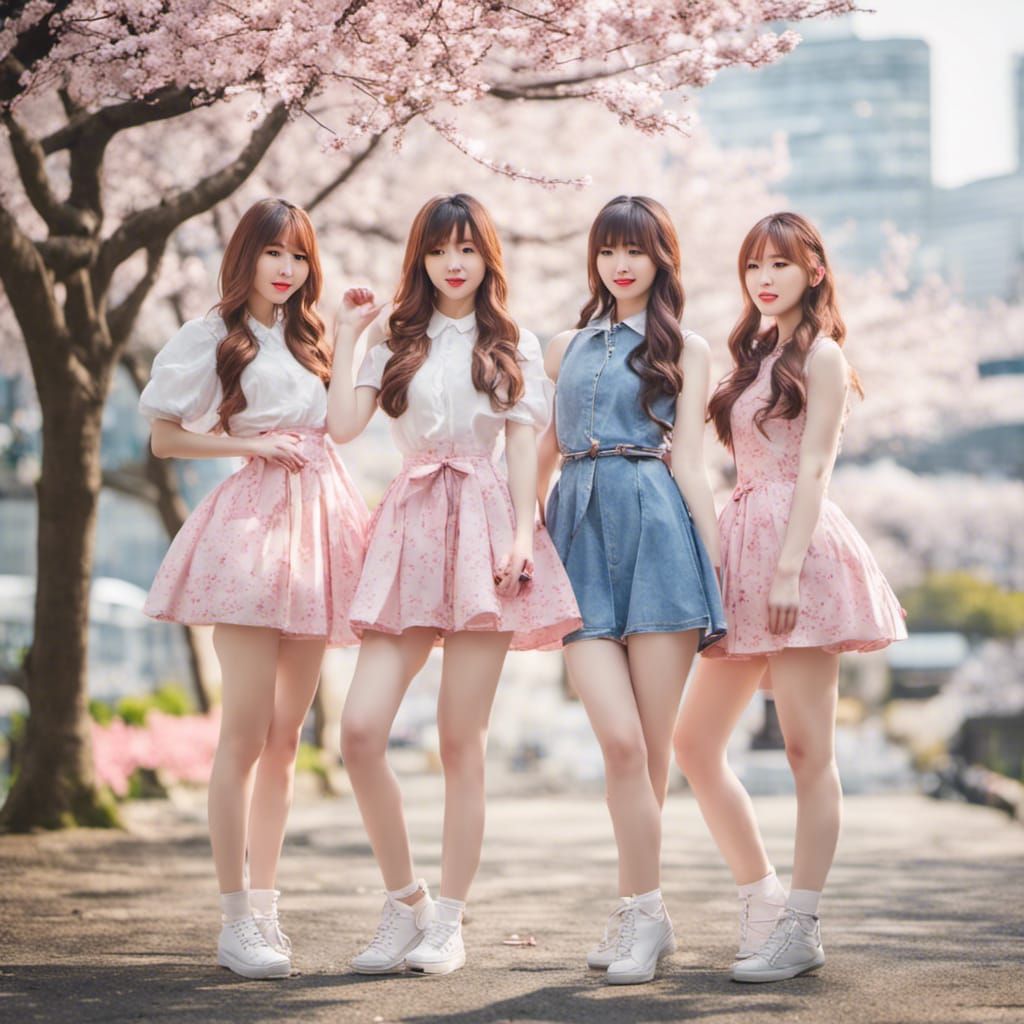 New Jeans in Japan: Cherry Blossom Spring