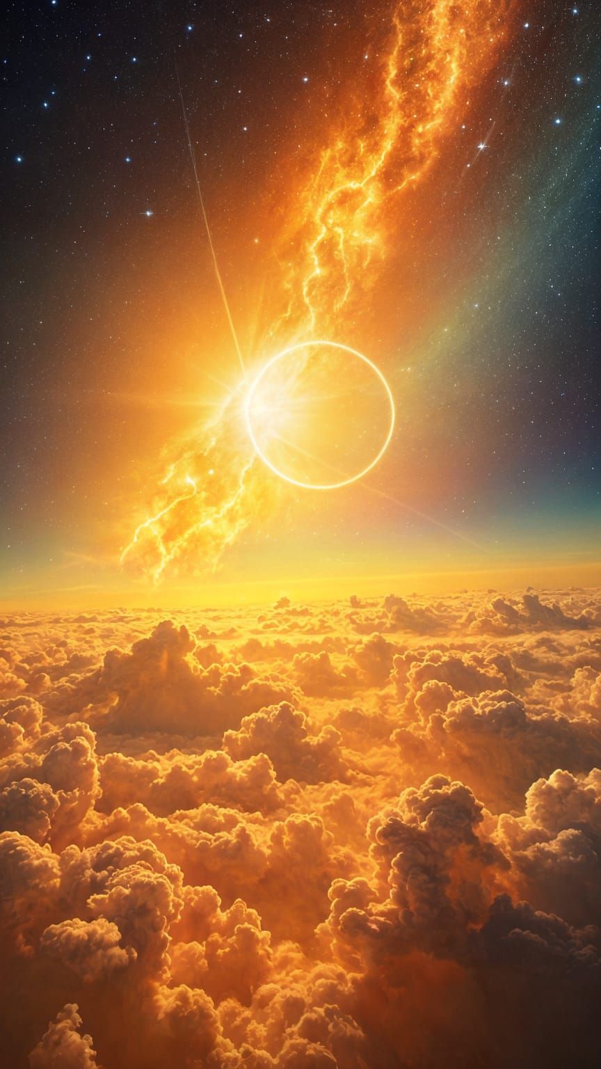 Radiant Sky of Heaven: A Divine Realm