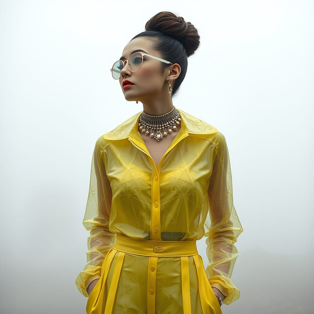 yellow retro trends