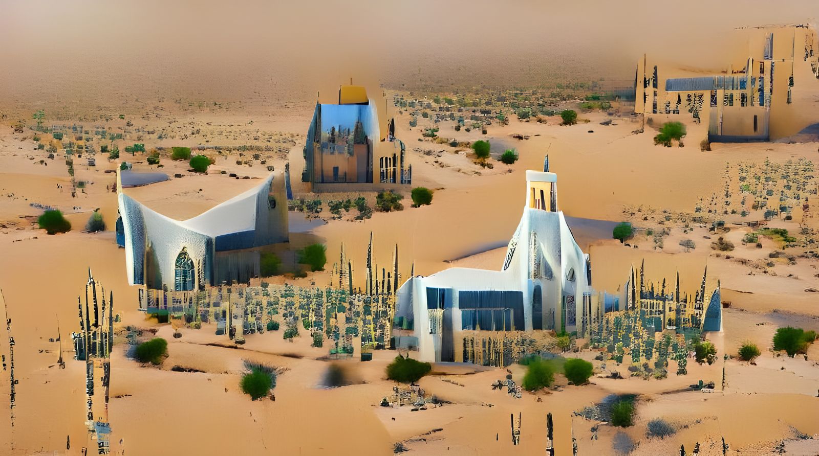 A cathedral in the desert