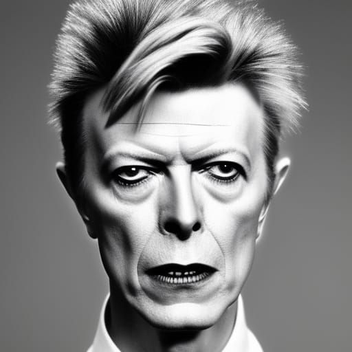 David Bowie Portrait: Imagining the Starman at 100