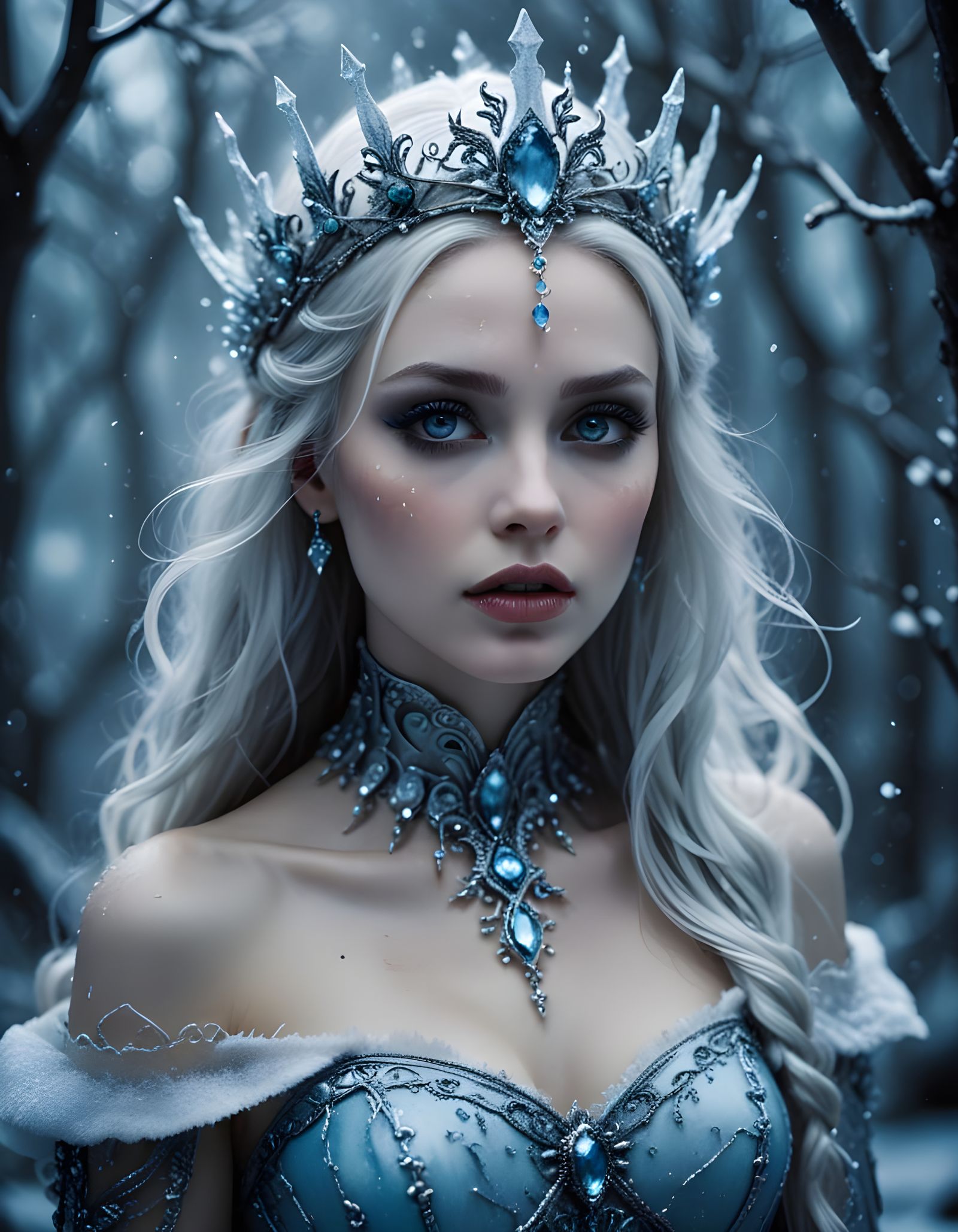 Beauty evil ice queen