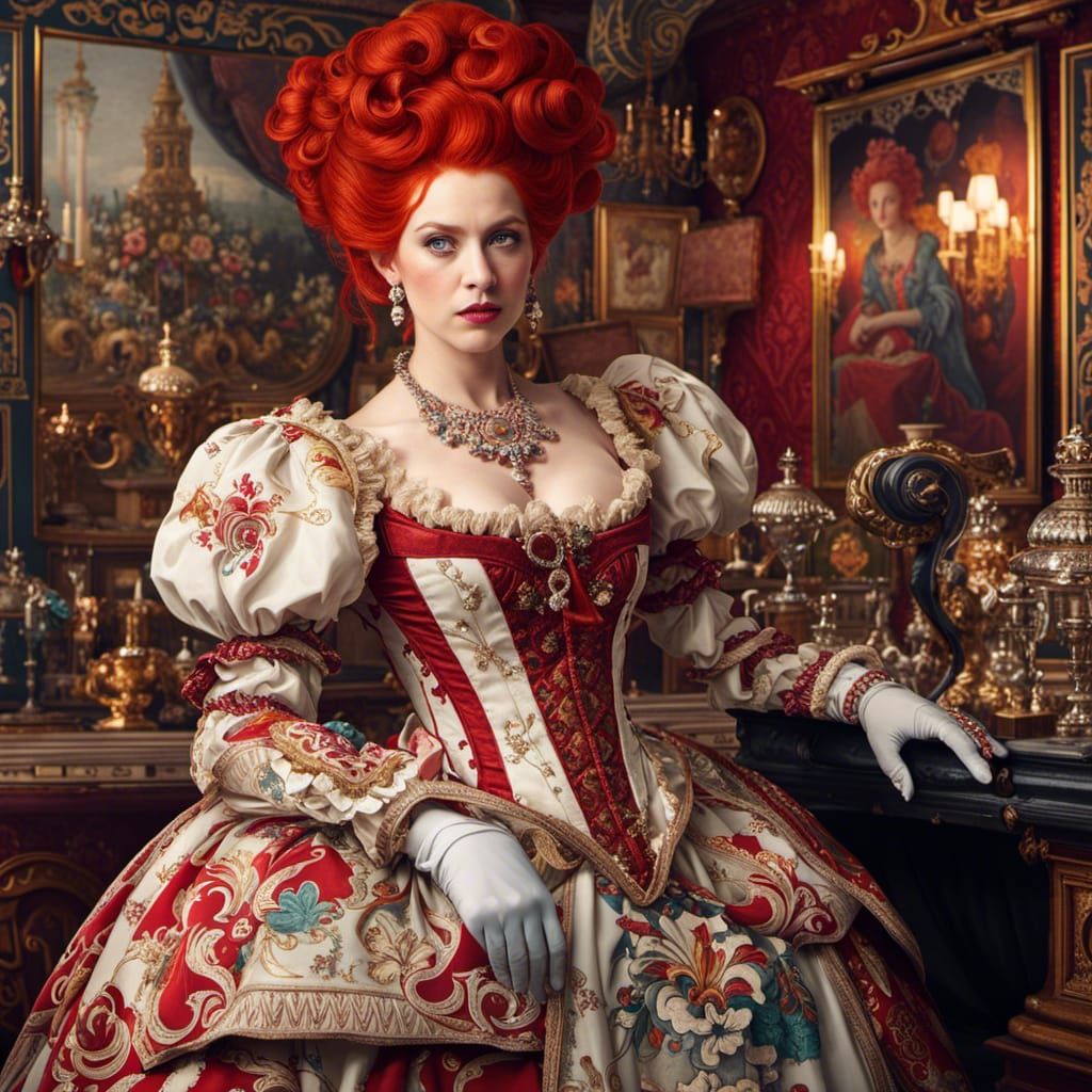 Victorian Queen of Hearts II