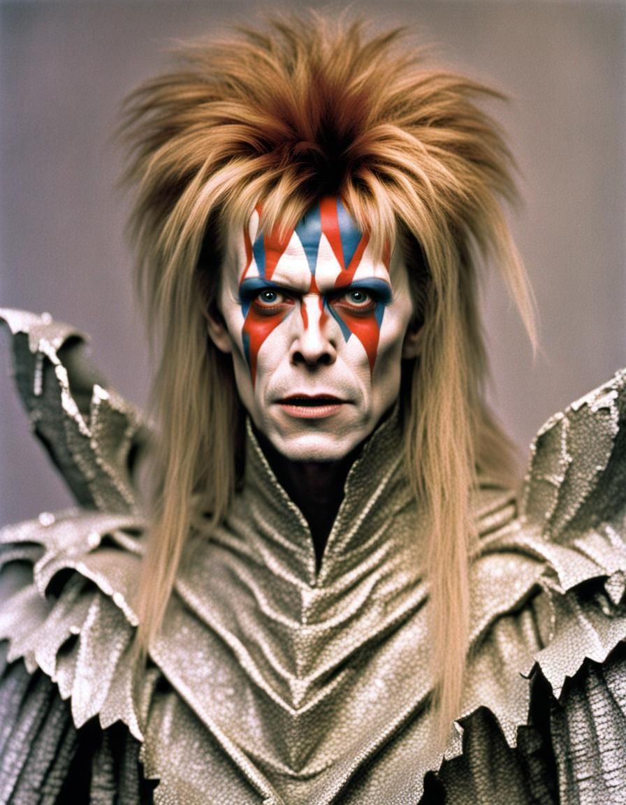 David Bowie as Goblin King in Labyrinth