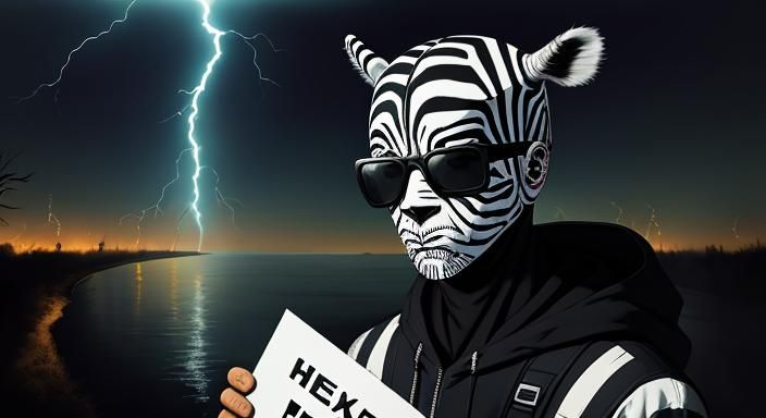 Zebra Humanoid