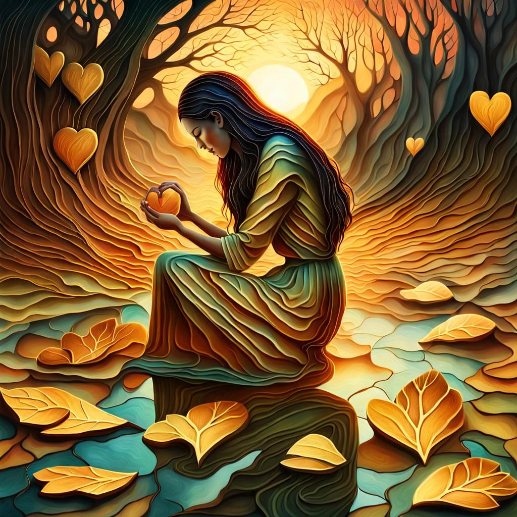 Surreal Bio Art: Mending a Broken Heart