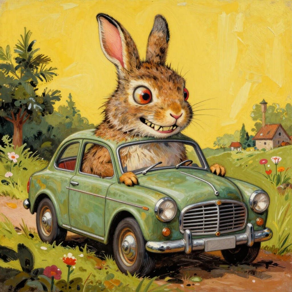 Ed "Big Daddy" Roth X Beatrix Potter