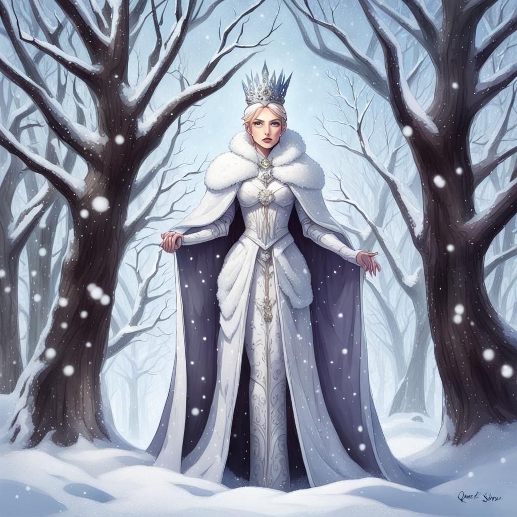 The Snow Queen: An AI Interpretation