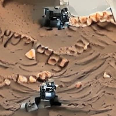 Lonely Rover Sings Happy Birthday on Mars