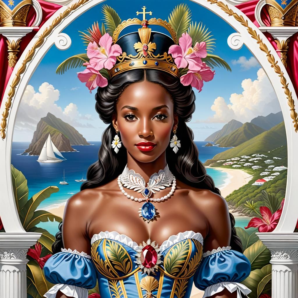 British Virgin Islands as a Woman