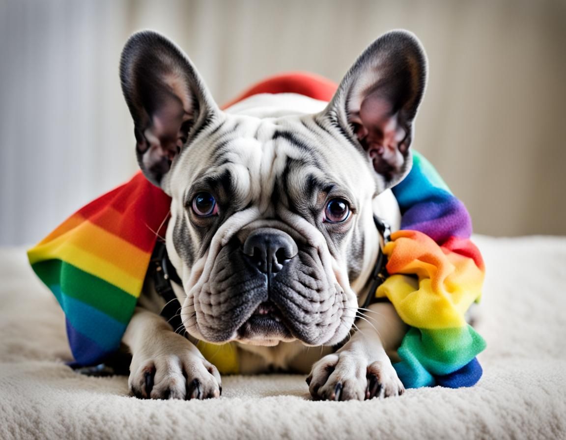 Louis the French Bulldog Enters Dog Heaven